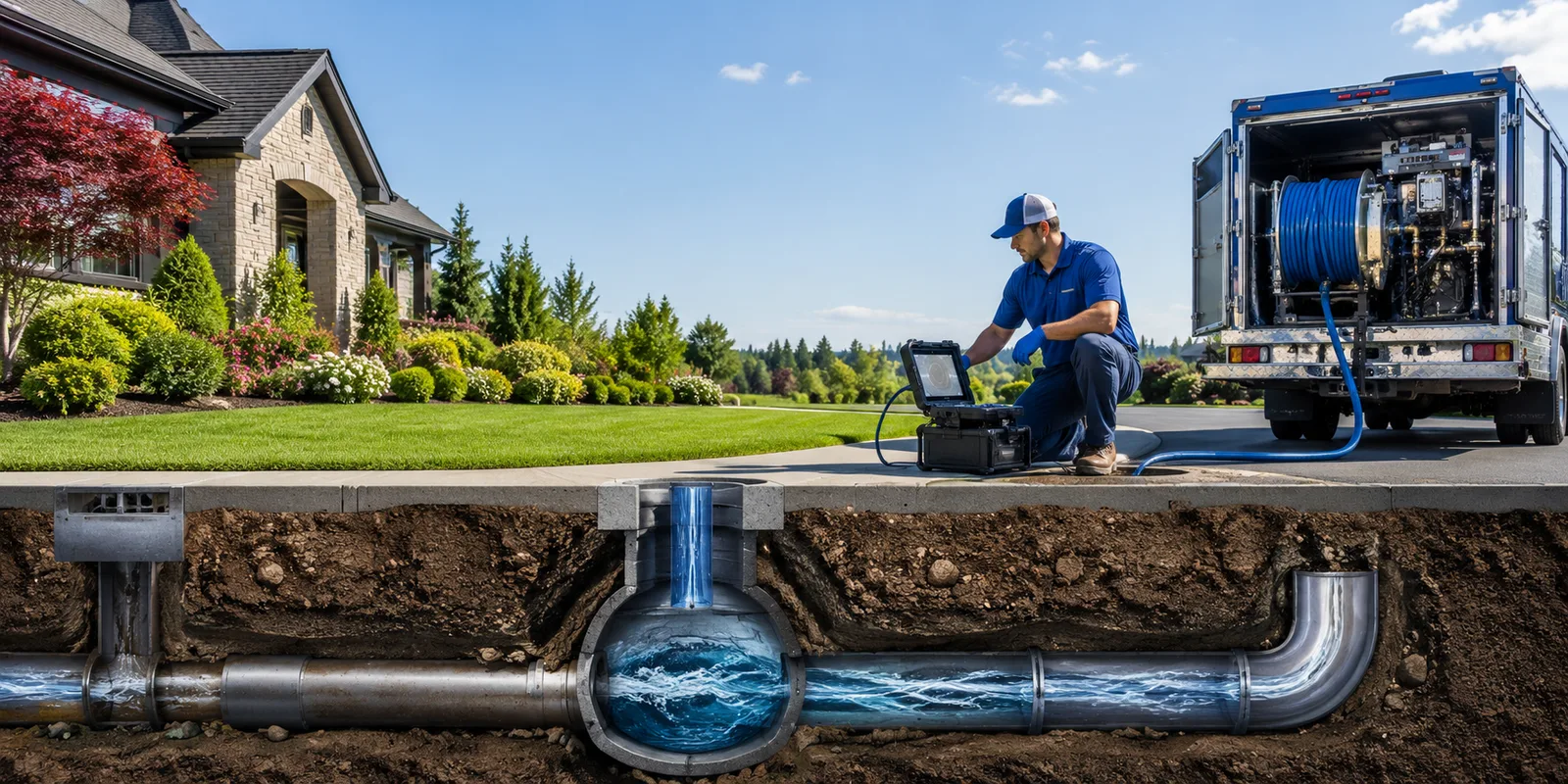Drainage restoration information for Spiceland, IN